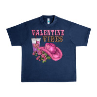 Navy valentines day valentine vıbes Urban Heavy Tee - AdoDesignShop
