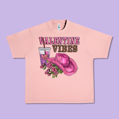 Valentines Day Valentine Vıbes Urban Heavy Tee Designed By Adodesignshop