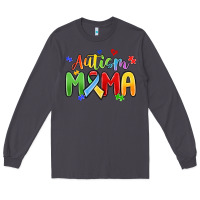 Smoke autism mama Long Sleeve Tee - MaliasSmallBusiness