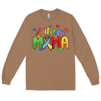 Toasted Coconut autism mama Long Sleeve Tee - MaliasSmallBusiness