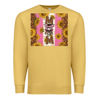 Antique Gold skull mom sunflowers Premium Sweatshirt - TumblerDesignByShophia