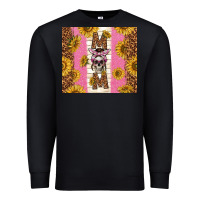 Black skull mom sunflowers Premium Sweatshirt - TumblerDesignByShophia
