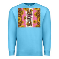 Ocean Blue skull mom sunflowers Premium Sweatshirt - TumblerDesignByShophia