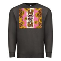 Smoke skull mom sunflowers Premium Sweatshirt - TumblerDesignByShophia
