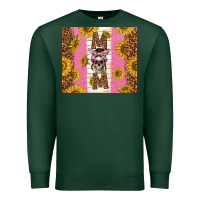 Sports Green skull mom sunflowers Premium Sweatshirt - TumblerDesignByShophia