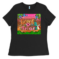 Black beach babe Ladies Tee - HRA Design Shop