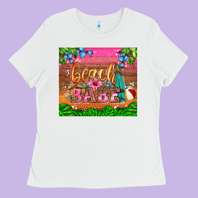 Beach Babe Ladies Tee Designed By Hra Design Shop