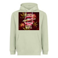 Matcha flower girl Heavyweight Hoodie - TumblerDesignByShophia