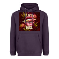 Plum flower girl Heavyweight Hoodie - TumblerDesignByShophia