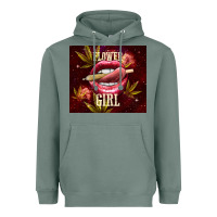 Sage flower girl Heavyweight Hoodie - TumblerDesignByShophia