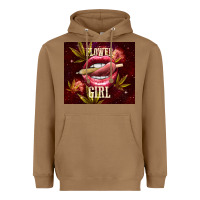 Toasted Coconut flower girl Heavyweight Hoodie - TumblerDesignByShophia