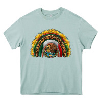 Arona mexico sunflower rainbow Heavy Core Tee - HRA Design Shop