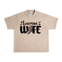 French Oak lineman wife Urban Heavy Tee - MaliasSmallBusiness
