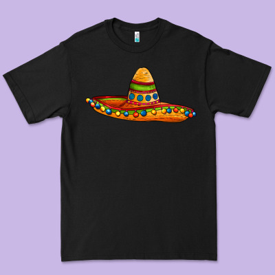 Sombrero Premium Tee Designed By Adodesignshop