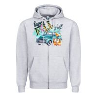 Heather Grey Happy Fall YALL Pumpkin Truck Shirt Zipper Hoodie - Bettercallsaul