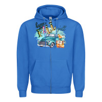 True Royal Happy Fall YALL Pumpkin Truck Shirt Zipper Hoodie - Bettercallsaul