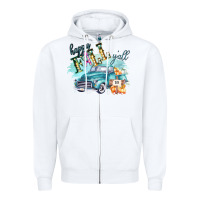 White Happy Fall YALL Pumpkin Truck Shirt Zipper Hoodie - Bettercallsaul