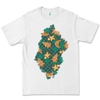 White christmas gingerbread cookies patch Premium Tee - BundleAndBundleShop