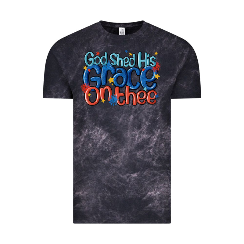 God Shed His Grace On The Thee Vintage Tee by MaliasSmallBusiness | Teevron