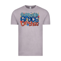 Vintage Zinc god shed his grace on the thee Vintage Tee - MaliasSmallBusiness