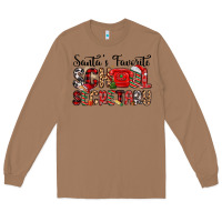 Toasted Coconut santa s favorite coffee school secretary Long Sleeve Tee - MaliasSmallBusiness