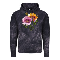 Cloud Black In Your Eyes Rose Vintage Hoodie - LillyAllenDesigns