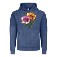 Vintage Denim In Your Eyes Rose Vintage Hoodie - LillyAllenDesigns