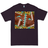 Plum football leopard gemstone sunflower Premium Tee - JahusDesignShop