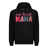 Black one loved mama Premium Hoodie - JahusDesignShop