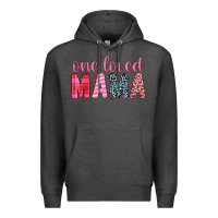 Charcoal Heather one loved mama Premium Hoodie - JahusDesignShop
