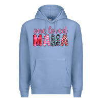 Colony Blue one loved mama Premium Hoodie - JahusDesignShop