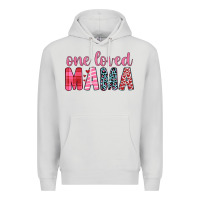 Dove Grey one loved mama Premium Hoodie - JahusDesignShop