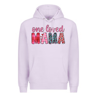 Lilac one loved mama Premium Hoodie - JahusDesignShop