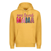 Mustard one loved mama Premium Hoodie - JahusDesignShop