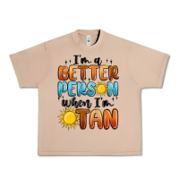 Burro im better person when im tan Urban Heavy Tee - MaliasSmallBusiness