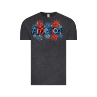 Vintage Black America Vintage Tee - MaliasSmallBusiness