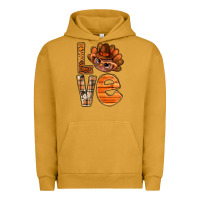 Pigment Peanut Butter thanksgiving with turkey love bbs Urban Hoodie - BundleAndBundleShop
