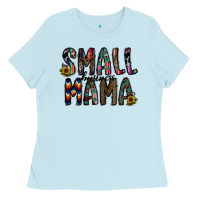 Baby Blue small busines mama Ladies Tee - CowhideDigitalArt