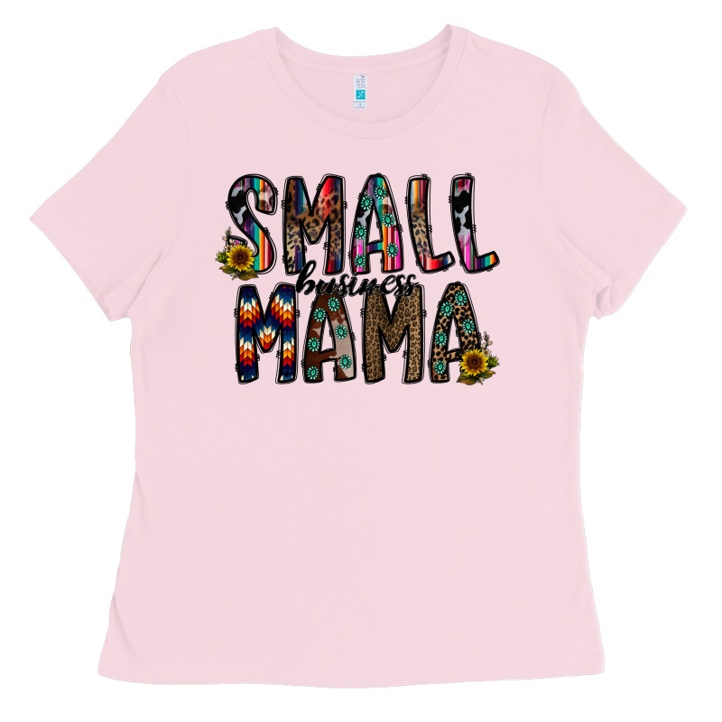 Small Busines Mama Ladies Tee by CowhideDigitalArt | Teevron
