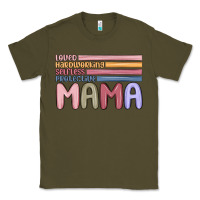 Army Green mama Classic Tee - MaliasSmallBusiness