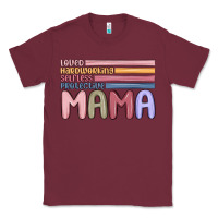 Burgundy mama Classic Tee - MaliasSmallBusiness