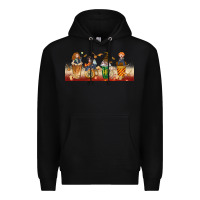 Black wizards coffee cups Premium Hoodie - TumblerDesignByShophia
