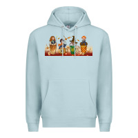 Blue Mist wizards coffee cups Premium Hoodie - TumblerDesignByShophia