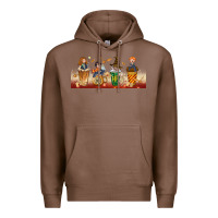 Chestnut wizards coffee cups Premium Hoodie - TumblerDesignByShophia