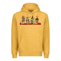 Mustard wizards coffee cups Premium Hoodie - TumblerDesignByShophia
