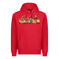 Red wizards coffee cups Premium Hoodie - TumblerDesignByShophia