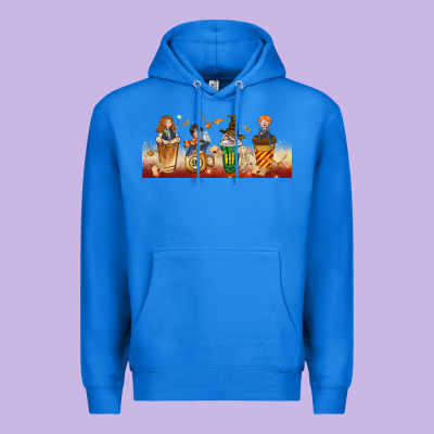 Wizards Coffee Cups Premium Hoodie Designed By Tumblerdesignbyshophia