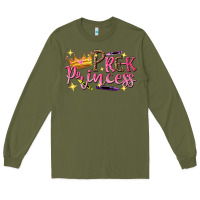 Army Green pre k princess Long Sleeve Tee - NancyCooperArtShop