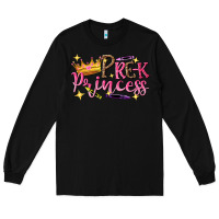 Black pre k princess Long Sleeve Tee - NancyCooperArtShop