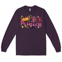 Plum pre k princess Long Sleeve Tee - NancyCooperArtShop